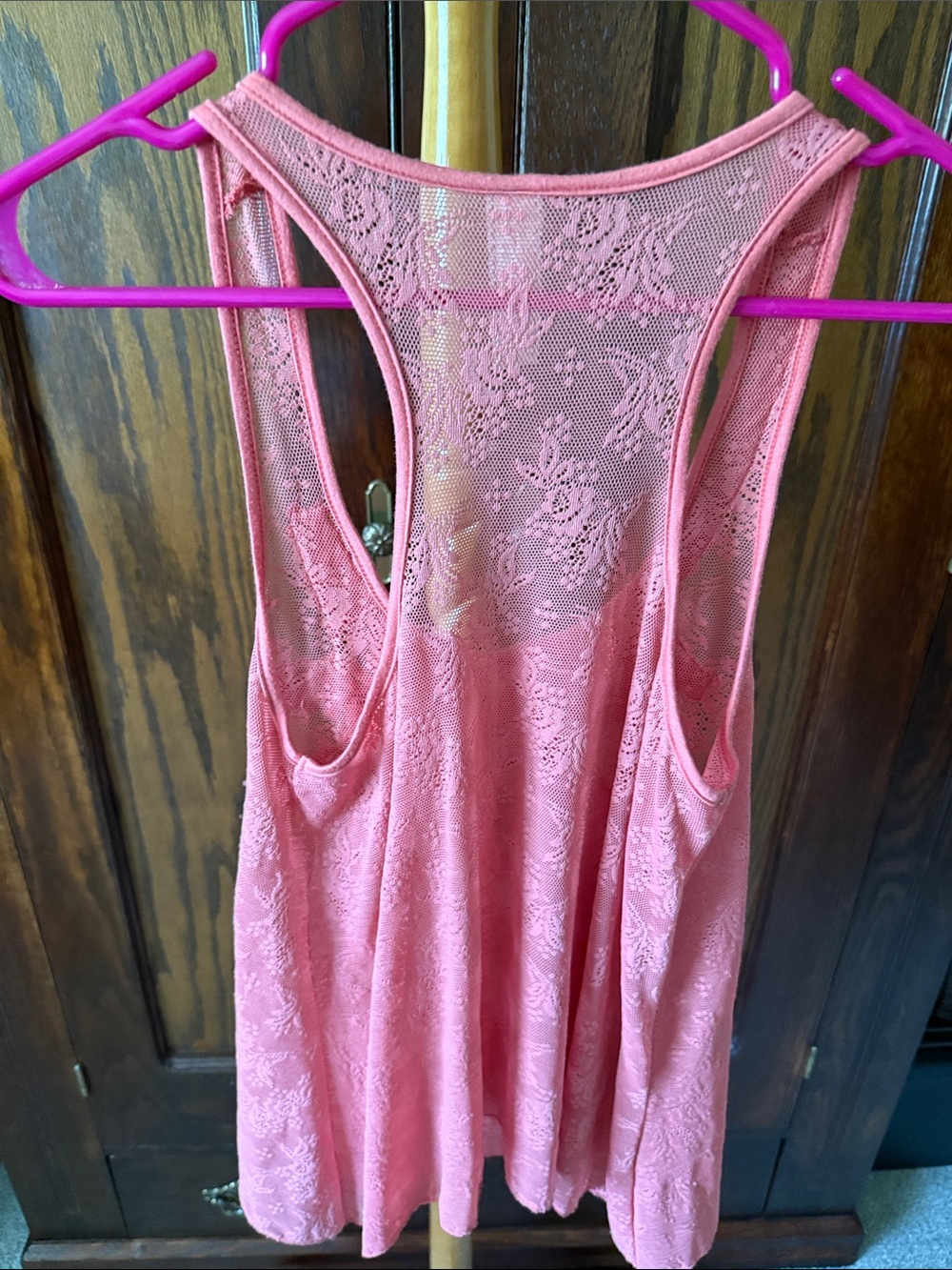 Lace Racerback Tank Tops - Picture 8 of 8